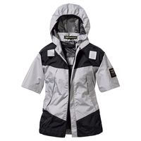 日新被服 半袖ブルゾン TRT1871-40-M シルバー 1枚（直送品）