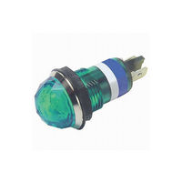 サトーパーツ ネオンブラケット ダイヤカット型 AC100V~125V 緑 BN-23-1-G 1個 63-3158-60（直送品）