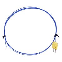 アズワン 被覆K熱電対(テフロン(R)被覆) 校正証明書付き 4-768-02-20 1個（直送品）