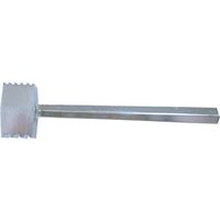 エムテートリマツ アルミ角ミートハンマー 64-7531-17 1個（直送品）