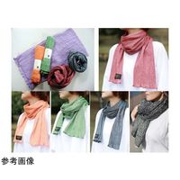 アズワン ORIIRO コットンマフラー 彩・いろどり 赤 65-1335-99 1個（直送品）