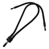 SCHOTT ファイバ照明LED光源 ダブルグースネックライトガイド 170202 1個 2-2850-12（直送品）