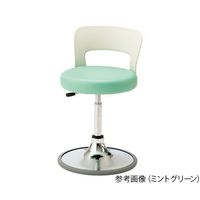 東洋事務器工業 メディカルソフトスツール(ラバープロテクタ付き) 背付き ラベンダー CA-P14BL-Z 1個 7-9980-01（直送品）