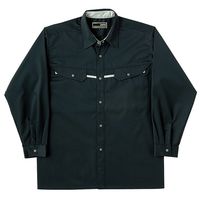 日新被服 長袖シャツ 5104-52-LL ライトブラック 1PC（直送品）