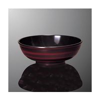国際化工 タマブチ丼6.5寸 溜内黒 A 12-TMB 1個 64-7760-46（直送品）