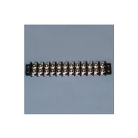 サトーパーツ 2列型 中継用端子台 250Vー15A 12極 ML-1765-12P 1個 63-3159-49（直送品）