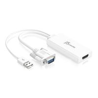 j5create VGAtoHDMI + audio JDA214 1個 67-7651-57（直送品）