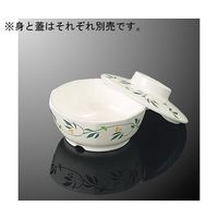 国際化工 十角浅小鉢 蓋 E71蓋兼用 水玉 G50CF-MI 1個 64-7773-98（直送品）