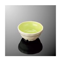 国際化工 丸深小鉢 乳白/グリーンC G 19-IGC 1個 64-7773-03（直送品）