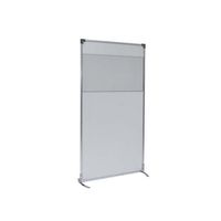 アズワン 抗菌パーテーション(光透過性中空パネル) 自立 1970 透明窓付きフラット 7-9893-03 1個（直送品）