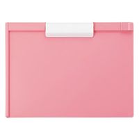 カウネット 樹脂製クリップボード A4横 ピンク 42475743 1枚 64-9362-86（直送品）