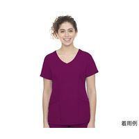 Krazy Kat Sportswear HH WORKS スクラブトップス MADISON LL相当 ワイン 2525-L-Wi 1枚（直送品）
