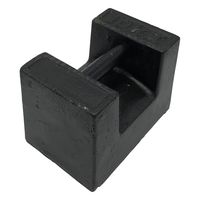 アズワン 枕型分銅(鋳鉄製) JCSS校正証明書付 PWM10 1個 3-9950-02-24（直送品）