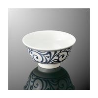 国際化工 蓋丼 中 砥部唐草 A 52-SJT 1個 64-7762-31（直送品）