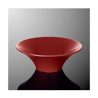 国際化工 22cmラーメン鉢 粒赤C L 65-TRC 1個 64-7781-87（直送品）