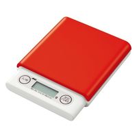 アズワン ホームスケール 赤 校正証明書付 UH-3201-R 1個 62-3146-55-20（直送品）