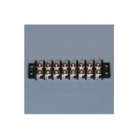 サトーパーツ 2列型 中継用端子台 250Vー15A 8極 ML-1765-8P 1個 63-3159-57（直送品）