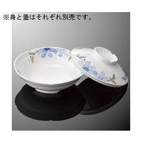国際化工 梅型煮物碗 大 蓋 花つむぎ B37CF-HNT 1個 64-7764-06（直送品）