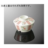 国際化工 十角浅小鉢 身 花短冊 G 50B-HT 1個 64-7773-96（直送品）