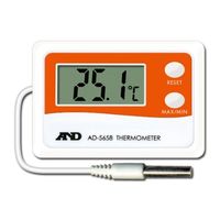 アズワン 組込み型温度計 ー40°C~+90°C 英語版校正証明書付 AD-5658 1個 61-4673-11-56（直送品）