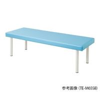 アズワン カラフル診察台 650×1900×500mm スカイブルー TE-L6519SB 1個 7-9952-01（直送品）