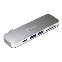 USB TypeーC 6ーinー1 UltraDrive Mini Dock Power Delivery対応 JCD388 1個（直送品）