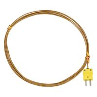 アズワン 被覆K熱電対(ガラス被覆) 英語版校正証明書付 4-771-04-56 1個（直送品）