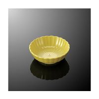 国際化工 菊割小鉢 浅型 小 黄彩C G 82-KIS 1個 64-7774-82（直送品）