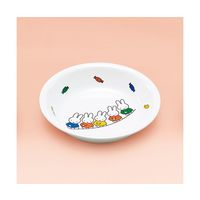 関東プラスチック工業 ミッフィーとおともだち 深皿 M-1305FT 1個 64-7758-56（直送品）