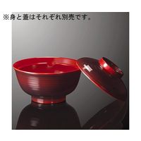 国際化工 丼 大 蓋 千筋内朱 A 65C-SSR 1個 64-7762-52（直送品）