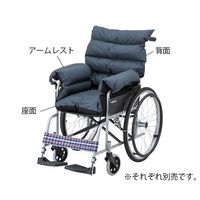 アズワン 車椅子クッションセット 座面 7-9646-01 1枚（直送品）