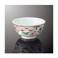 国際化工 大丼 花赤絵 A 28-HAE 1個 64-7760-87（直送品）