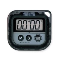 アズワン 丸洗いタイマー 英語版校正証明書付 TD-376N-BK 1個 1-6417-12-56（直送品）