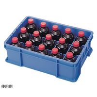 テラオカ 試薬瓶コンテナ 63-5520-79 1個（直送品）