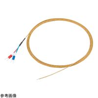 アズワン 被覆K熱電対 ガラス被覆 φ0.5mm 5m 中国語版校正証明書付 4-3889-05-57 1個（直送品）