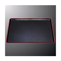 国際化工 ABS長手盆尺4 黒天朱 153-2- 1個 64-7787-45（直送品）