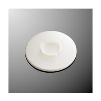 国際化工 13cm用丸蓋 ホワイト PP013-IW 1個 64-7782-43（直送品）