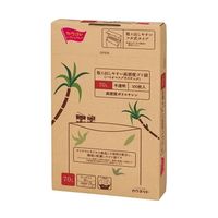 カウネット 取り出しやすいHDゴミ袋(BP) 70L 100枚入 箱 46371492 1箱(100枚) 64-9366-17（直送品）