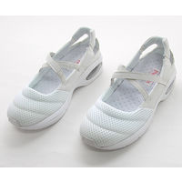 ティティメディカル エアーパルフェシューズ クロスバンド ホワイト L(23.5~24.0cm) 176413 1足 62-9234-55（直送品）