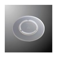 国際化工 16cm用丸蓋 クリア PP116-CL 1個 64-7782-27（直送品）