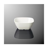 国際化工 10cm角小鉢 ホワイトDC G 196-IWD 1個 64-7776-27（直送品）