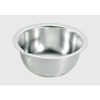 本間製作所 フラットエッジ 深型ボール 注ぎ口付 電解研磨仕上(目盛付) 15cm 70515 1個 64-0921-42（直送品）