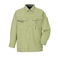 日新被服 長袖シャツ 614-55-LL ビ-ンズ 1PC（直送品）