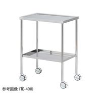 アズワン ステンレスワゴン 手摺無し 400×300×800mm TE-400 1個 7-546-01（直送品）