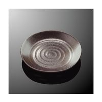 国際化工 18cm丸皿 鉄泉 T0209- 1個 64-7787-17（直送品）