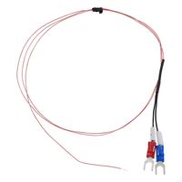 アズワン 被覆K熱電対 テフロン(R)被覆 φ0.127mm 1m 校正証明書付き 4-3893-01-20 1個（直送品）