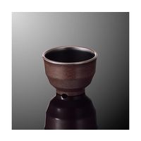 国際化工 厚口湯呑 ブラウン/黒 C 29-BNB 1個 64-7765-66（直送品）
