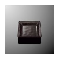 国際化工 正角小皿 溜黒C D 123-TBC 1個 64-7767-90（直送品）