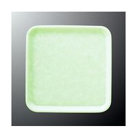 国際化工 33cm正角トレー グリーン N 24-GN 1個 64-7780-16（直送品）