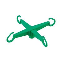 アズワン カラフルIVスタンド フックのみ グリーン 371324 1個 7-2070-03（直送品）